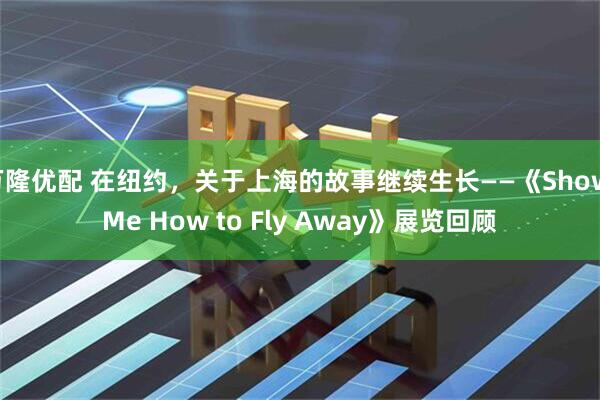 万隆优配 在纽约，关于上海的故事继续生长——《Show Me How to Fly Away》展览回顾
