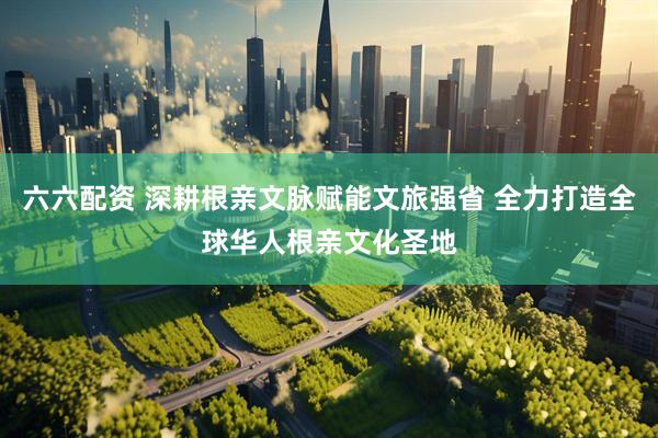 六六配资 深耕根亲文脉赋能文旅强省 全力打造全球华人根亲文化圣地